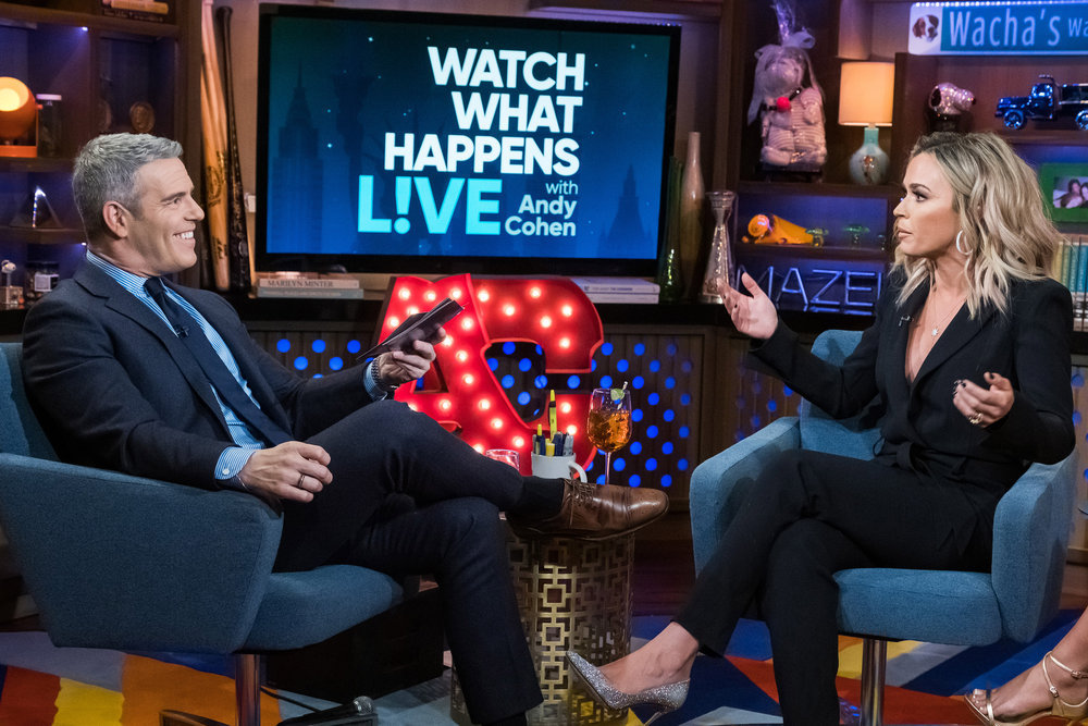 Andy Cohen & Teddi Mellencamp Arroyave