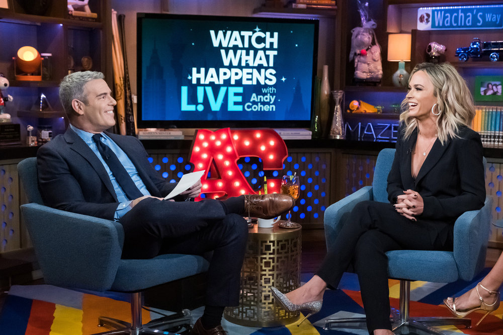 Andy Cohen & Teddi Mellencamp Arroyave