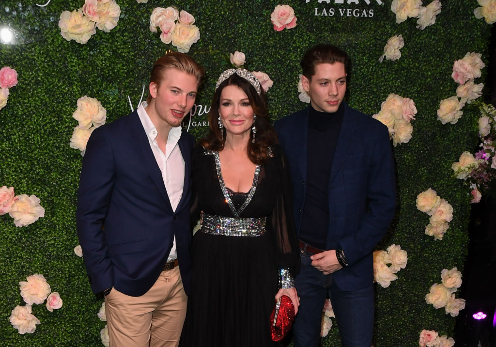 Lisa Vanderpump With Her Nephews